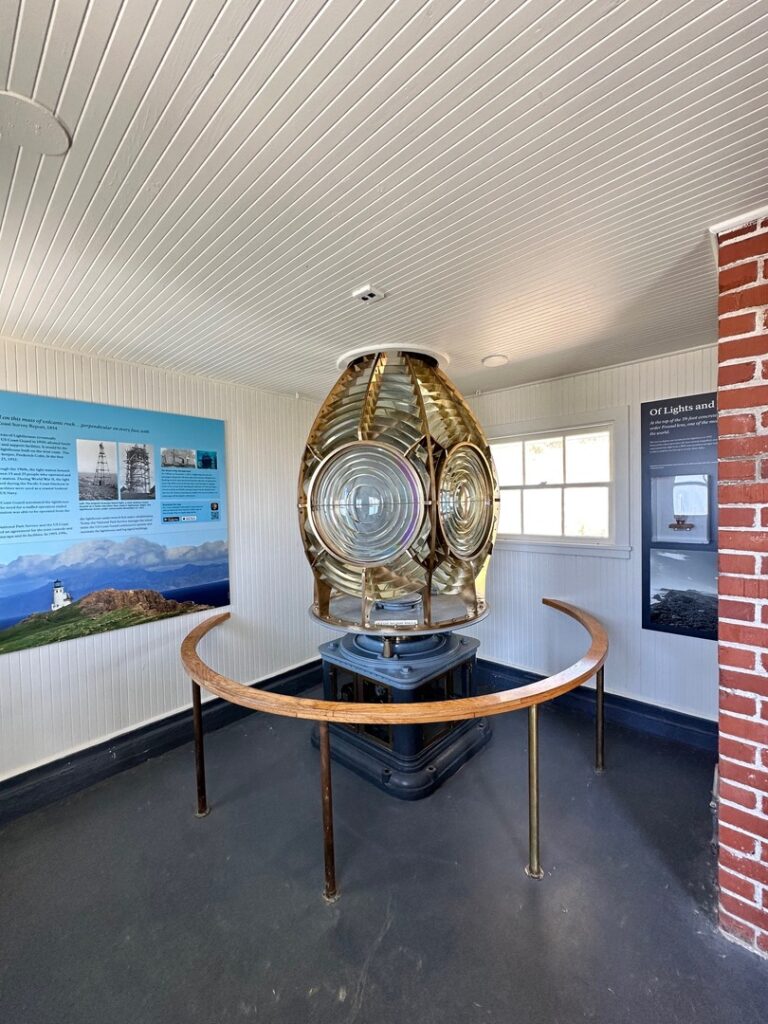 The original Fresnel lens.