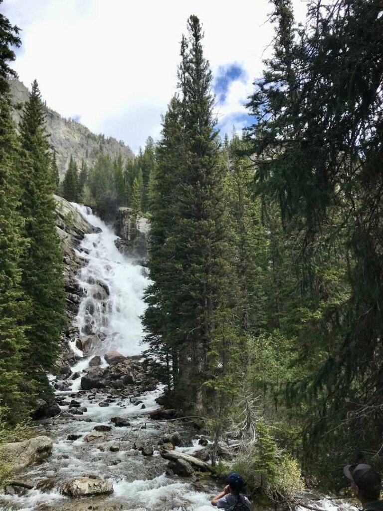 Hidden Falls at Grand Teton National Park