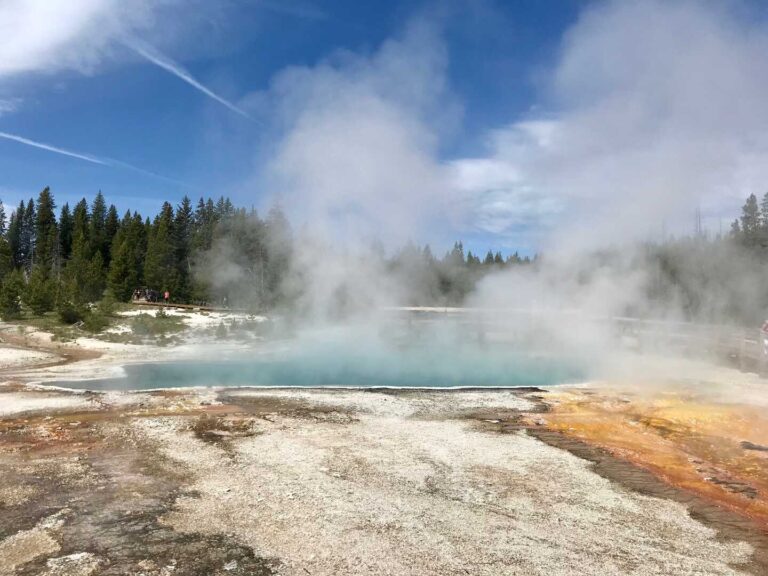 West Thumb Geyser Basin Trail & Hayden Valley: How to Spend Your First Day in Yellowstone