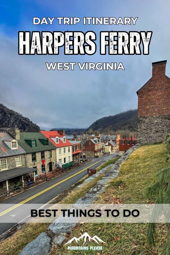 A Pinterest Pin for Harpers Ferry, WV